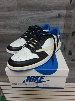 Jordan 1 Retro Low og sp fragment X Travis Scott size 12 authentic