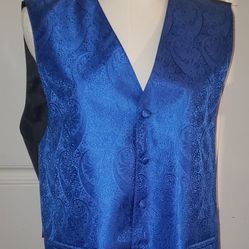 Amanti Italian Style Royal Blue Vest (L)
