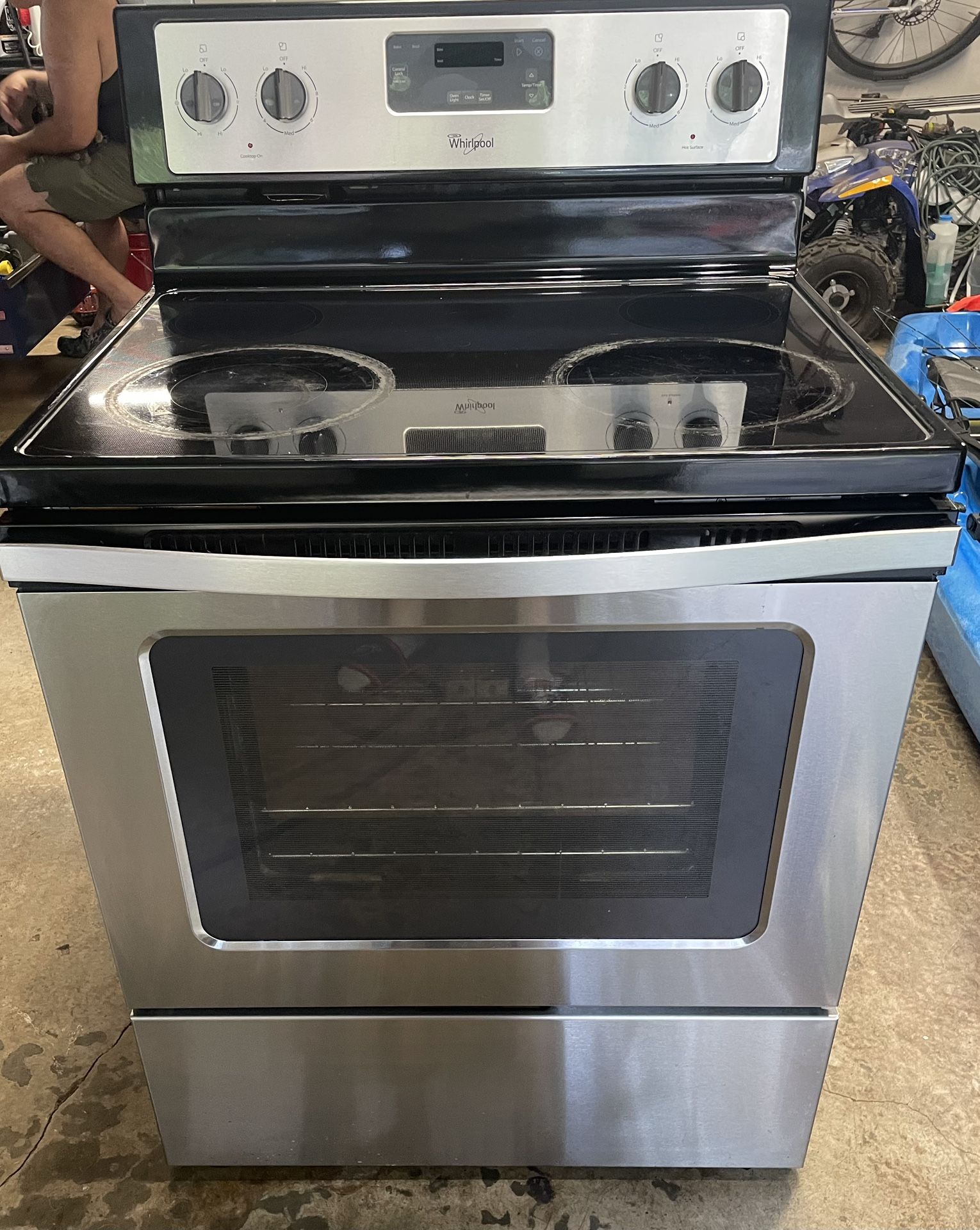 Whirlpool stove and oven