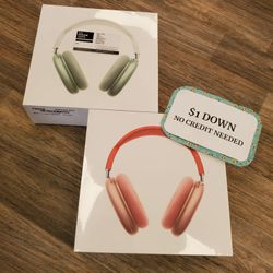 New Apple Airpods Max Bluetooth Headphones - 90 DAY WARRANTY - $1 DOWN - NO CREDIT NEEDED 