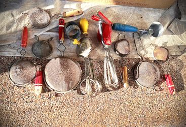 Vintage Kitchen Utensils 