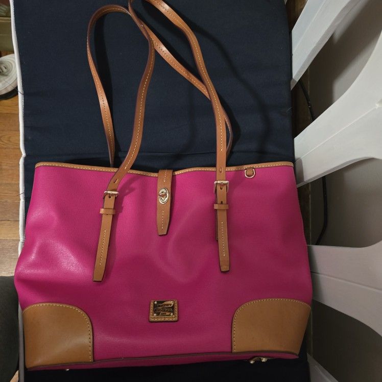 Dooney &Bourke Large Hot Pink Tote