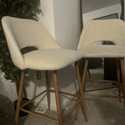 Fabric Bar Stools 