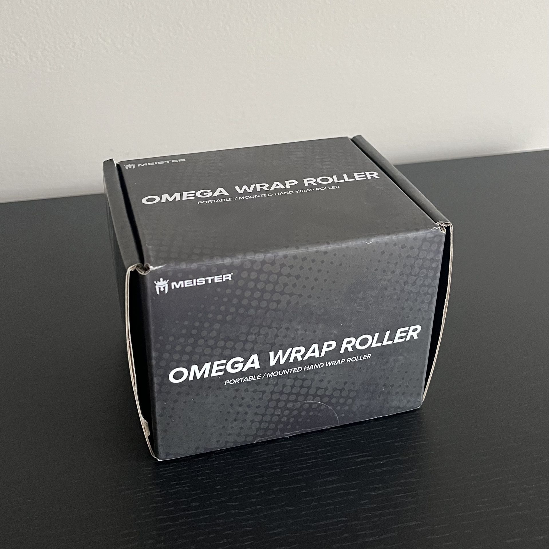Meister Omega Portable Mounted Hand Wrap Roller Boxing MMA Wraps