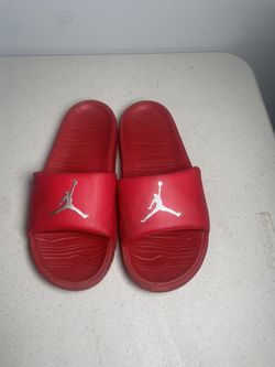 Jordan 5 Red Slides 