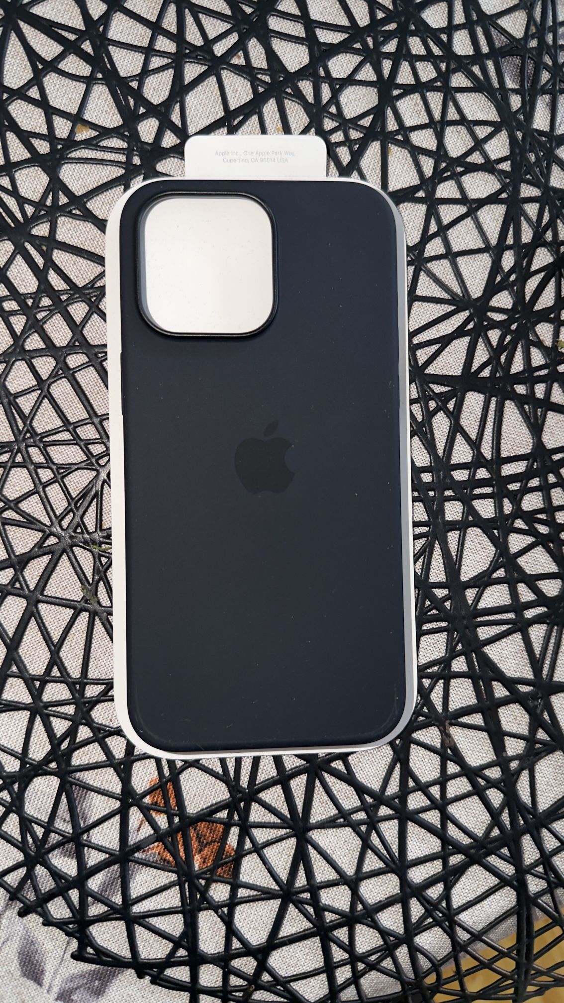 iPhone 15 Pro Max Silicone Case with MagSafe - Storm Blue