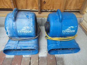 Typhoon High Velocity Air Fans
