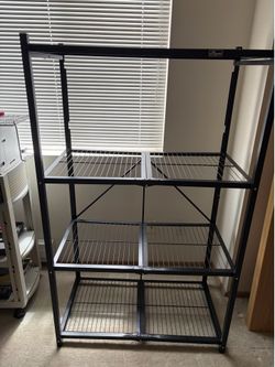 Origami 4 tier Rack with casters