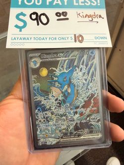 Kingdra ex Pokémon Card SVP 131
