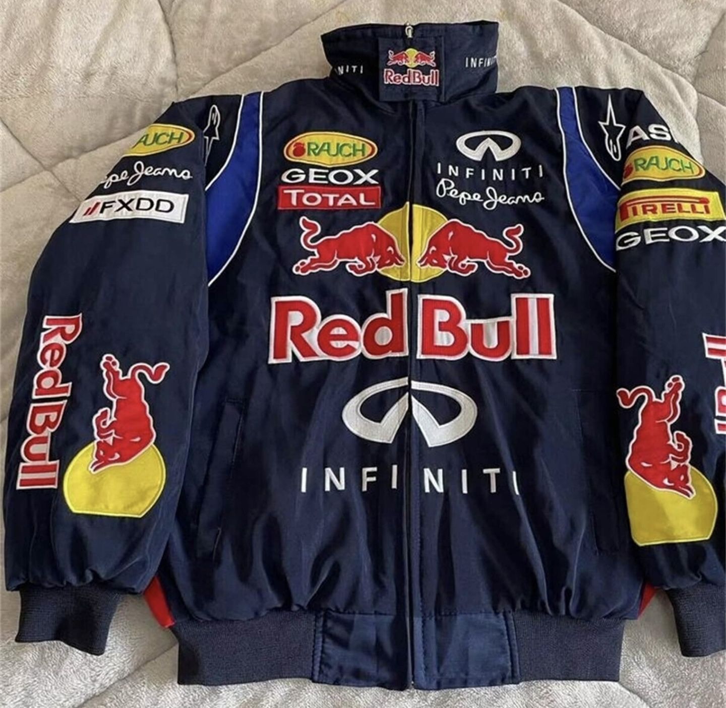 Vintage Racing jacket redBull Brand New (Small To 2XL) 