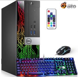 Basic Gaming PC Intel Hexa Core CPU 16GB RAM 1TB SSD/HD DVDRW Wi-Fi Wireless Windows 11 Pro