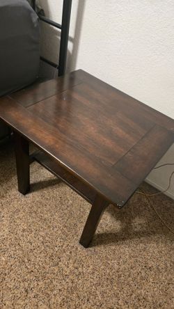 Wooden Brown End Table