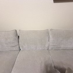 Beige Individual Storage Section Sofa