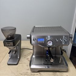 Breville Dual Boiler Espresso Machine & Sette 270 Grinder