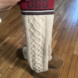 UGG Classic Sweater Letter Tall Boot Size 6 Worn Once