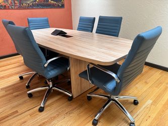 Conference Table with chairs