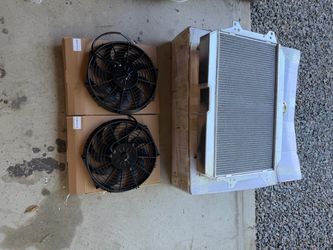 CXRACING 68-75 Nissan/datsun LS swap radiator