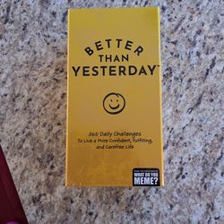 Better Than Yesterday Cards