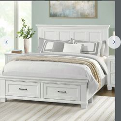 Rose King Storage Bed