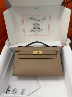 🤎 Hermes Kelly Pochette – Chai 🤎