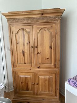 Beautiful Wood Armoire
