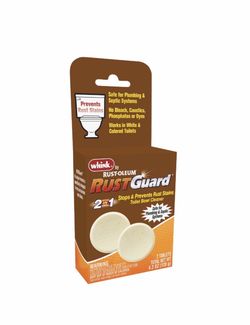 Whink Rust-Oleum RustGuard Toilet Bowl Cleaner Tablets