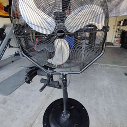 30" Commercial Electric High-Velocity Pedestal Fan – Like New!
