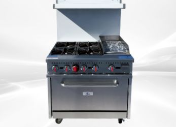 36 ins 4b12g NSF oven ranges HFSO-36-G12