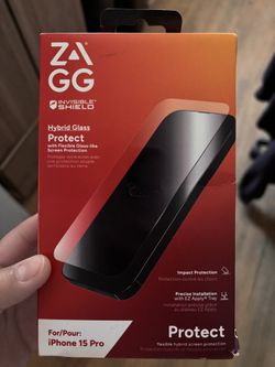 Zagg iPhone 15 Pro Screen Protector