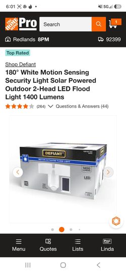 Solar powered motion lights