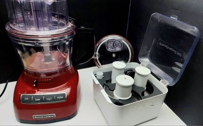 Kitchen Aid Food Processor with Accessories