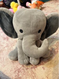 Stuffed elephant