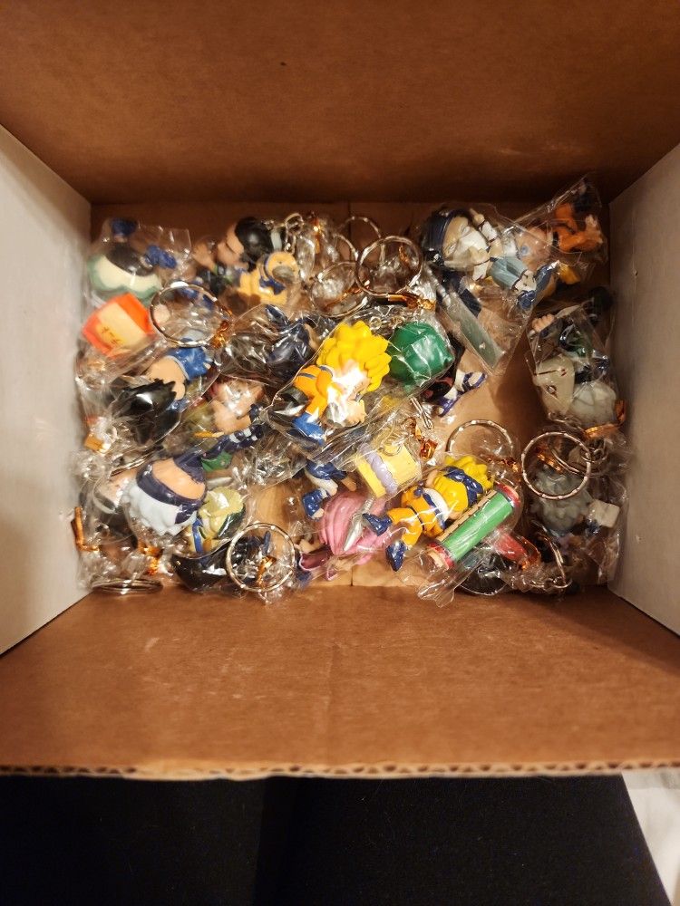 NEW Naurto Keychains Lot (18ct) - Assorted