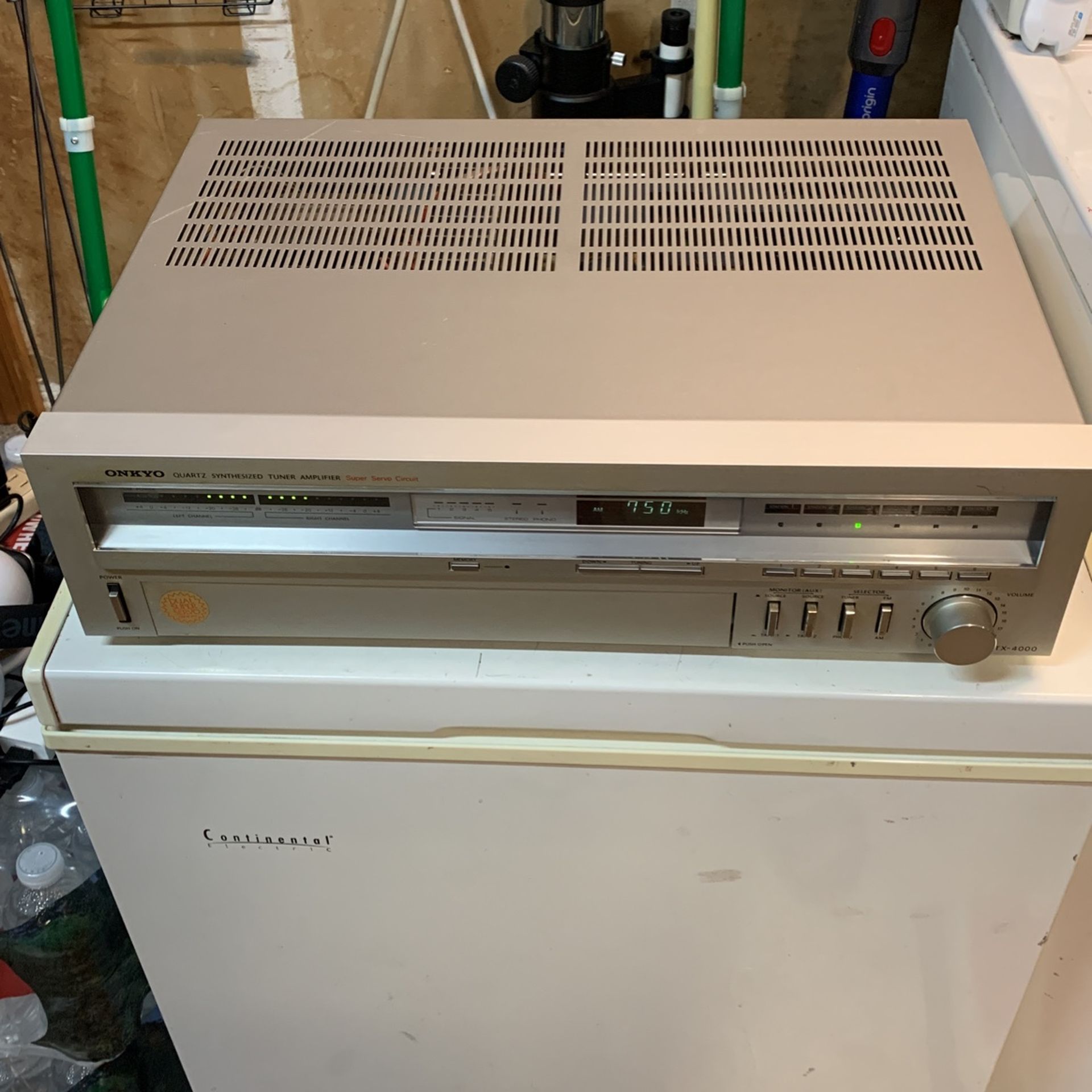 Vintage ONKYO Quartz Amplifier TX -4000