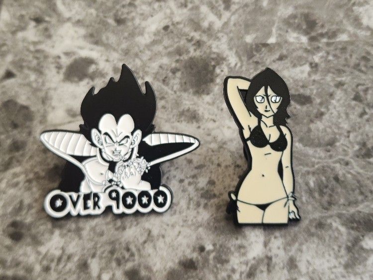 Dragon Ball Z Vegita And His Girlfriend Enamel Pin