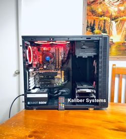 Custom Gaming Computer with Intel i7 4790, 1050 GTX Ti, 256GB SSD/500GB HDD