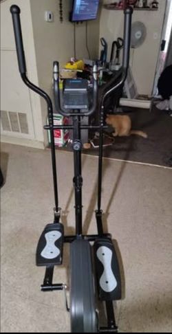 Elliptical Trainer Machine with Display