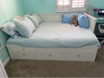 IKEA Full Size Bed with two pullout drawers