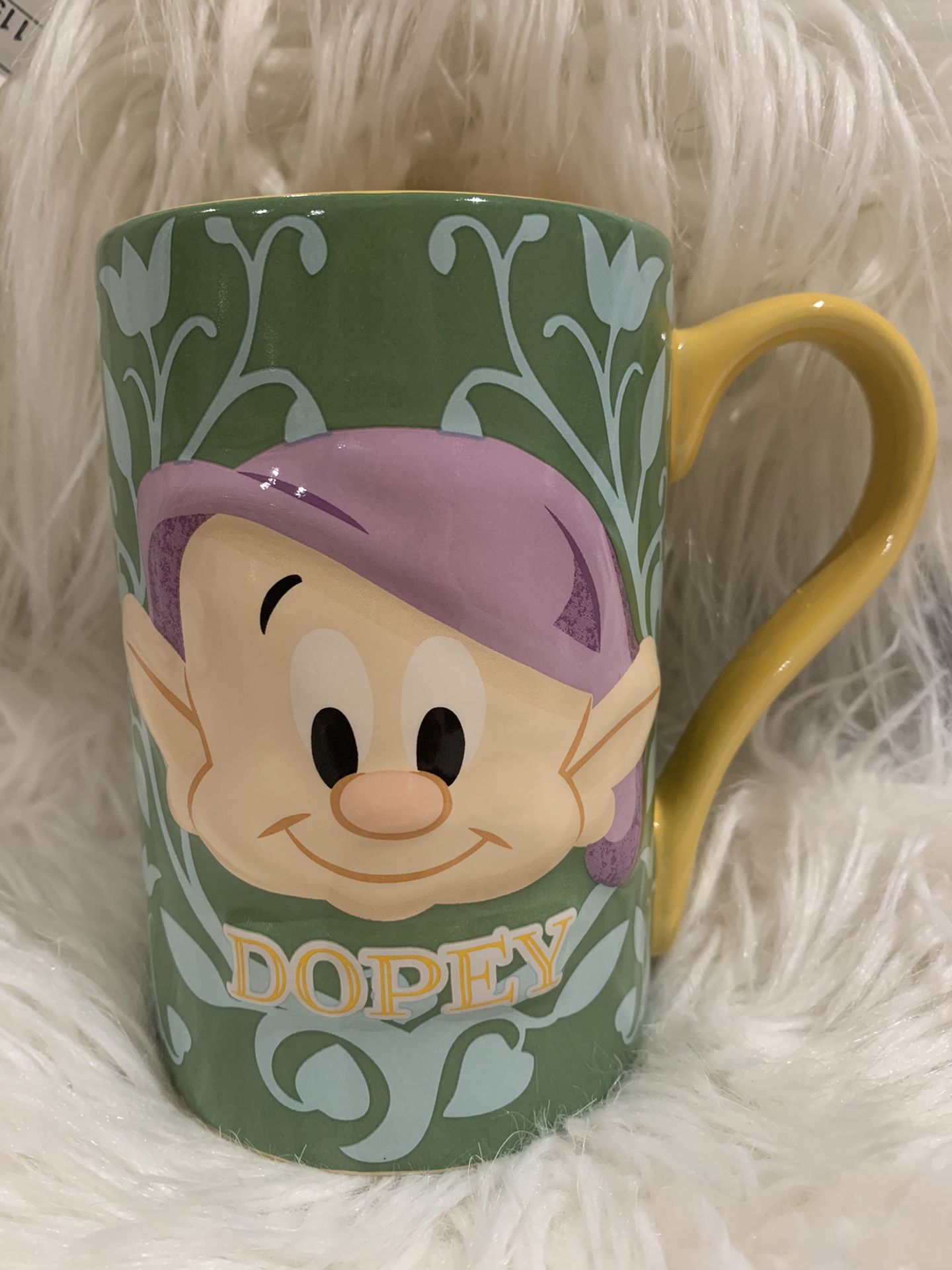 Dopey Disney Store Coffee Cup
