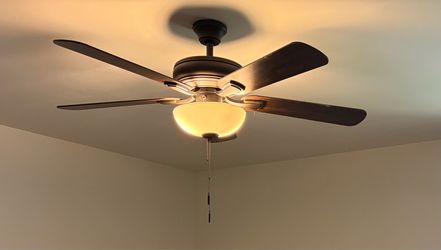 Hampton Bay Rothley 52” LED Bronze Ceiling Fan (Model 52051)