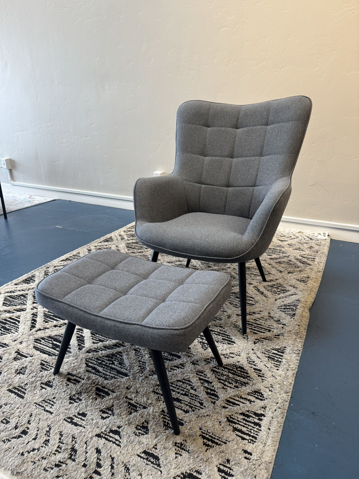 Chair and Ottoman
