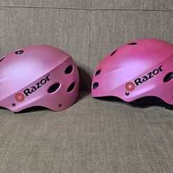 Pink Razor Helmet (Youth Sz)