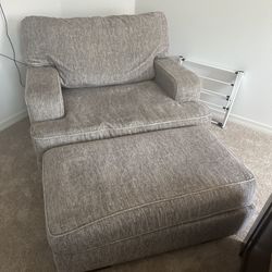 Oversized Chair And Ottoman