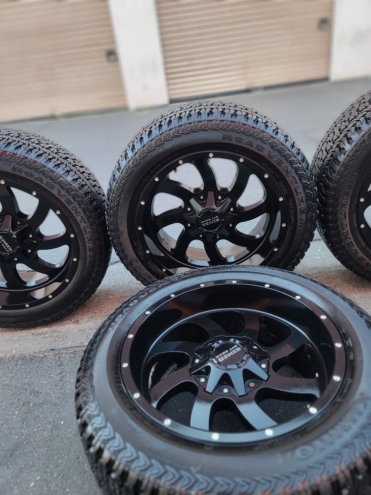 Used Rims 20x10 Wheels 20x10 6 Lugs Universal Trucks for Sale in Lynwood, CA - OfferUp