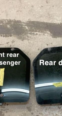 2008 Honda Element Rear Windows