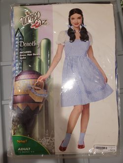 Dorothy Wizard Of Oz Costume Size Small