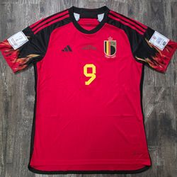 2022 Adidas Home Soccer Jersey Romelu Lukaku Men L