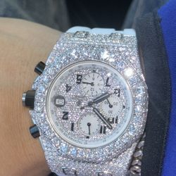 Vvs  Moissanite .A,P Watch