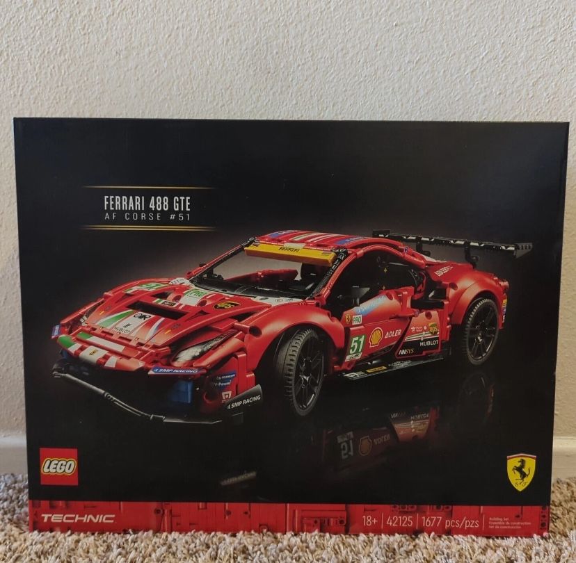 Lego Technic Ferrari 488 GTE AF Corse #51
