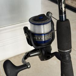 TiteLine Angler 6000 Fishing Spinning Reel & Stampede 7’ 